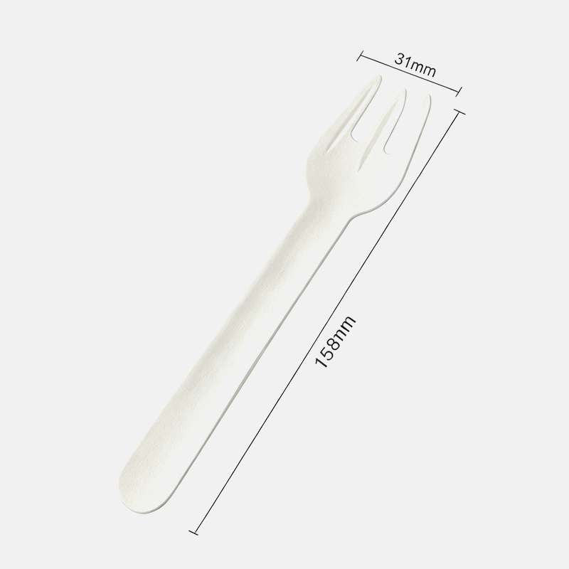 Umweltfreundliche Papiergabel